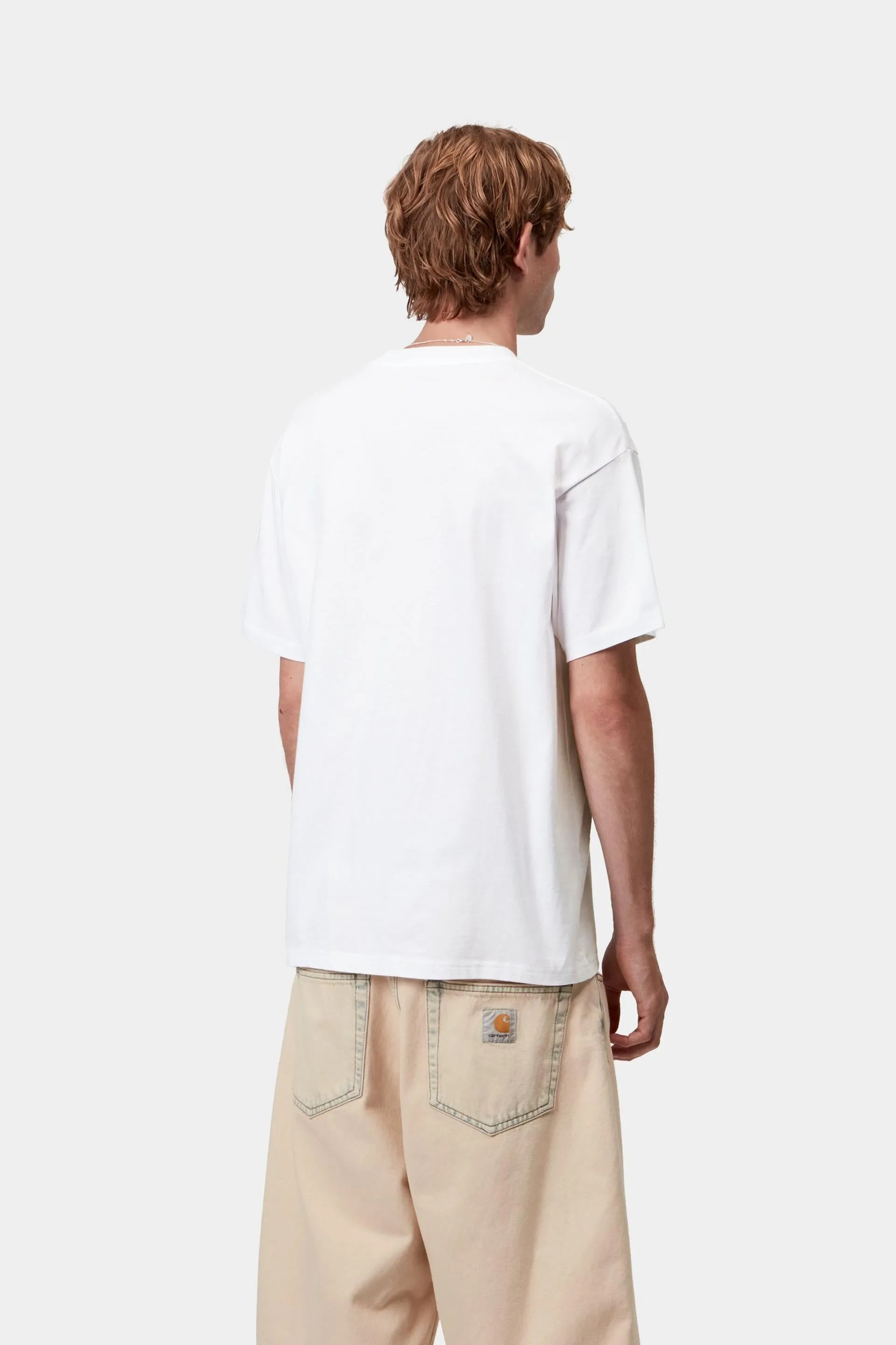 Carhartt WIP Mens Fairplay T-Shirt | White sold by The Foot Factory product image thumbnail 4