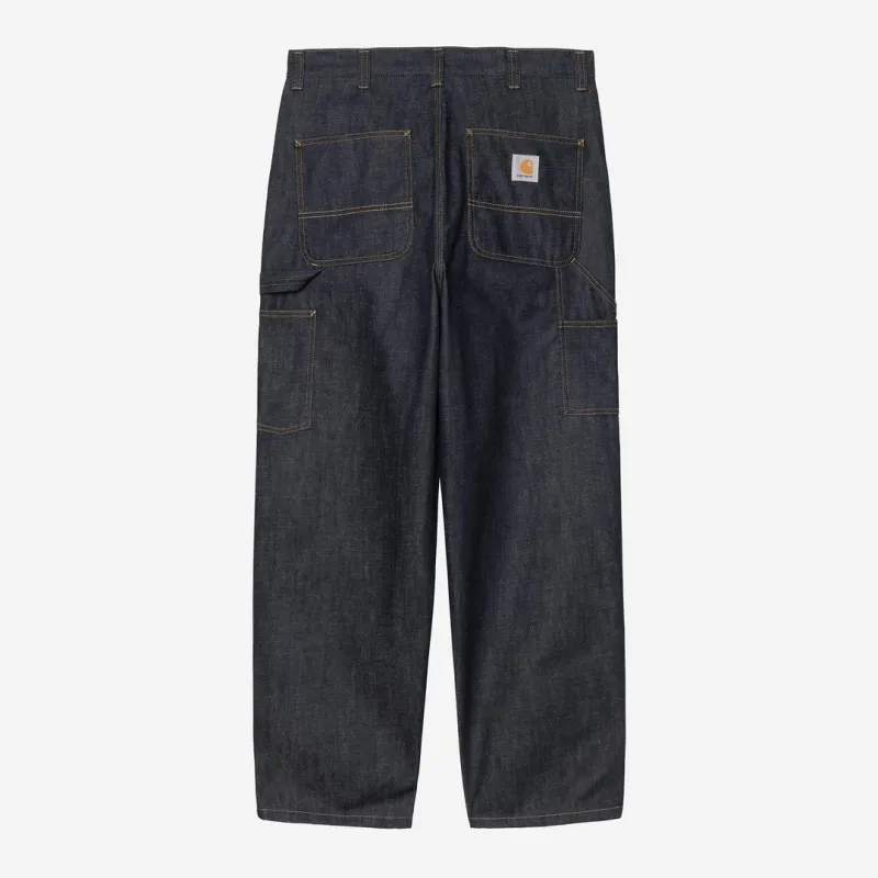 Carhartt WIP Mens OG Single Knee Camano Denim Pant | Blue Rigid sold by The Foot Factory