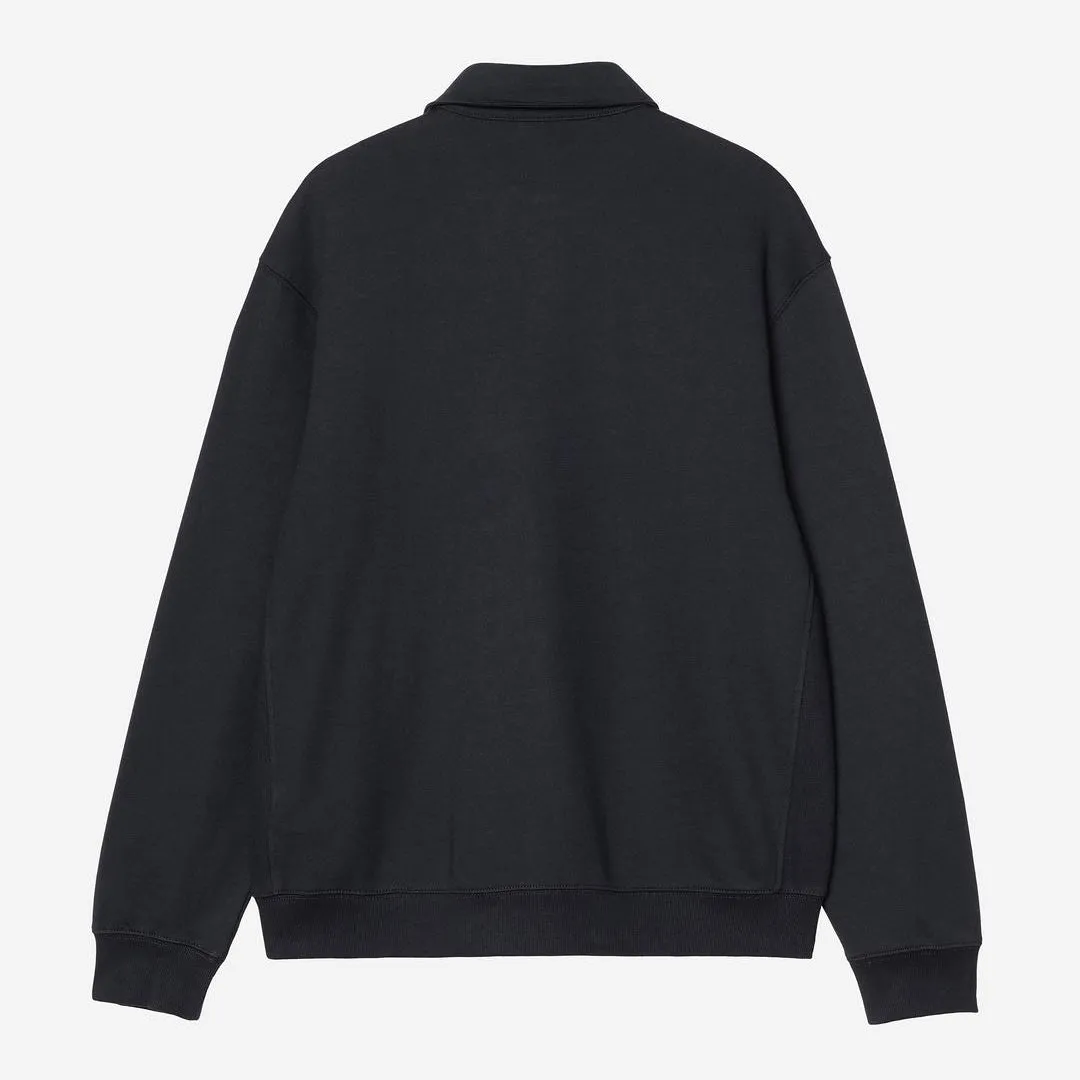 Carhartt WIP Mens Polo Sweatshirt | Deep Night sold by The Foot Factory product image thumbnail 2