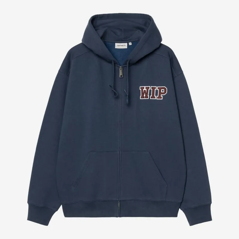 Carhartt WIP Mens Mini WIP Zip Front Hoodie | Jupiter sold by The Foot Factory