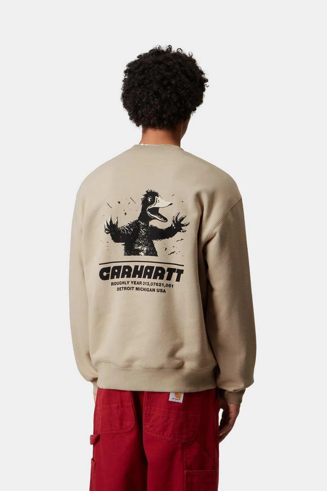 Carhartt WIP Mens Wiptopia Sweatshirt | Wall sold by The Foot Factory product image thumbnail 4
