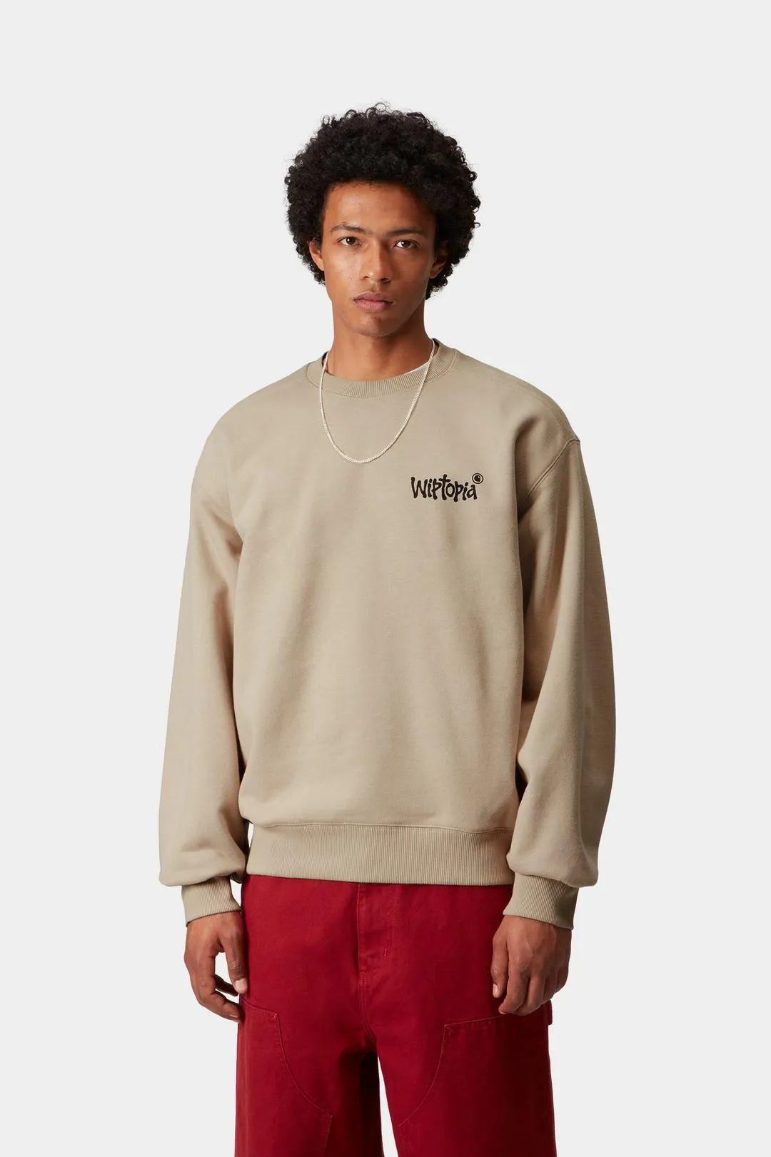 Carhartt WIP Mens Wiptopia Sweatshirt | Wall sold by The Foot Factory product image thumbnail 3