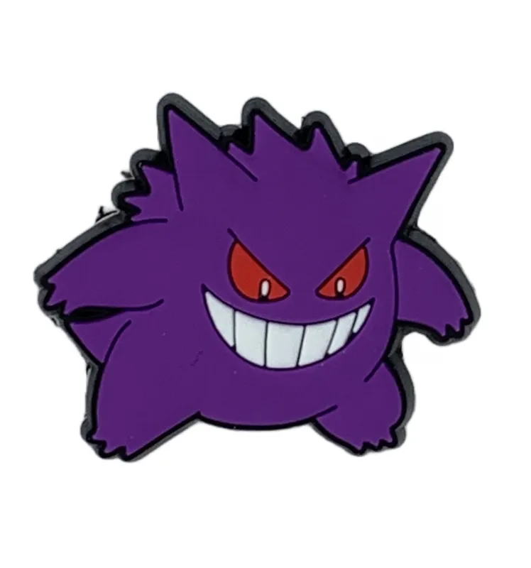 Crocs Jibbitz Pokemon Gengar Charm made by Crocs