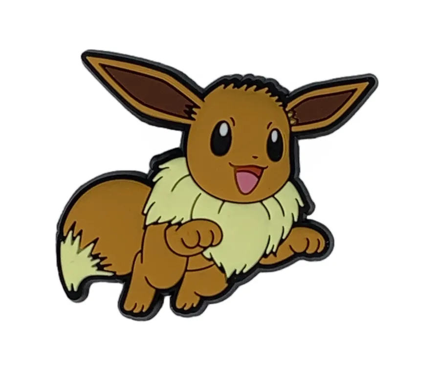 Crocs Jibbitz Pokemon Eevee Charm sold by The Foot Factory