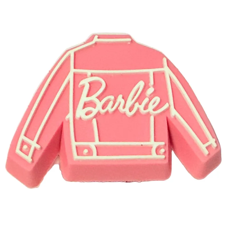 Crocs Jibbitz Barbie Jacket Charm sold by The Foot Factory