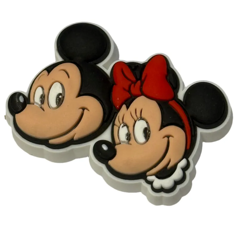 Crocs Jibbitz Disney Mickey & Minnie Charm sold by The Foot Factory