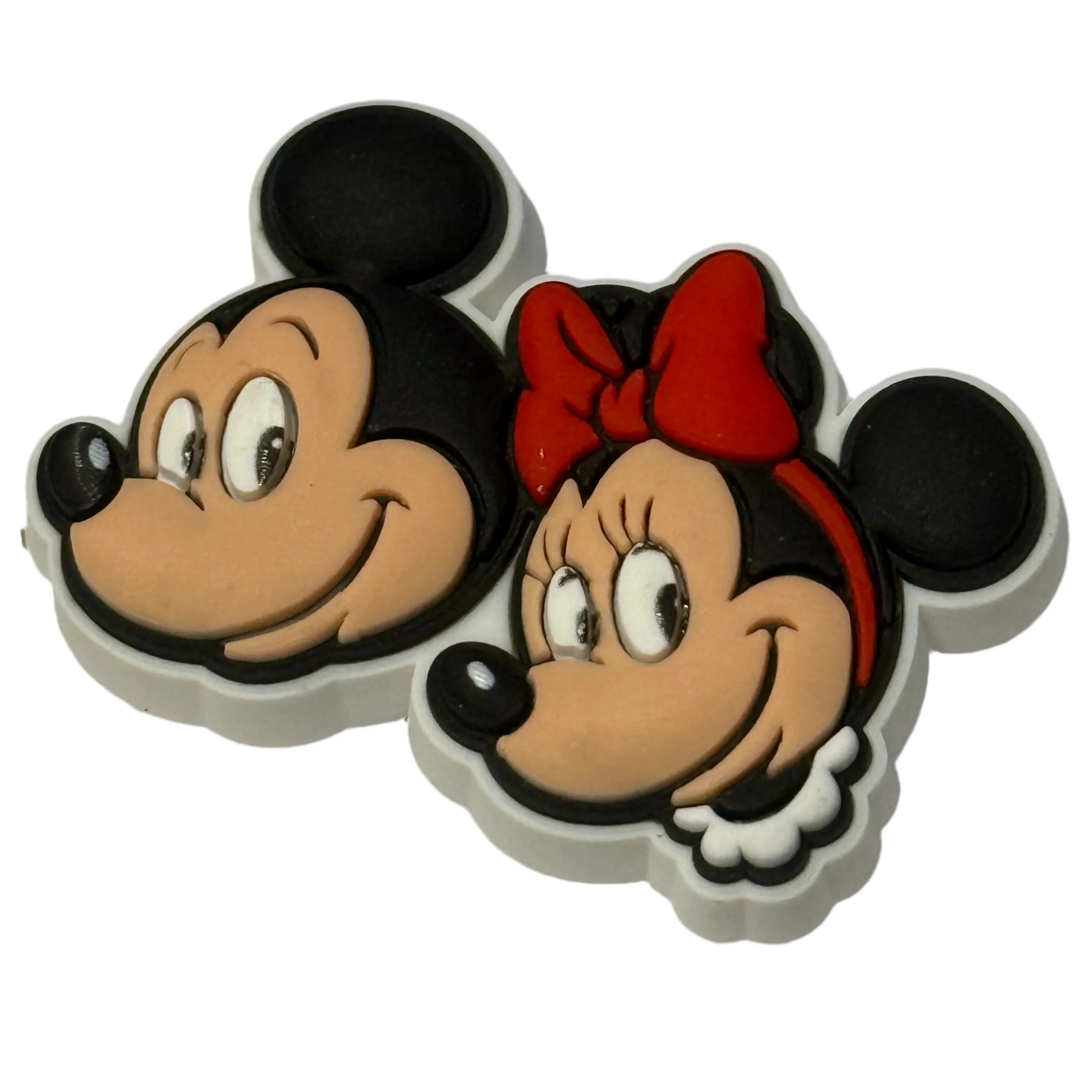 Crocs Jibbitz Disney Mickey & Minnie Charm sold by The Foot Factory