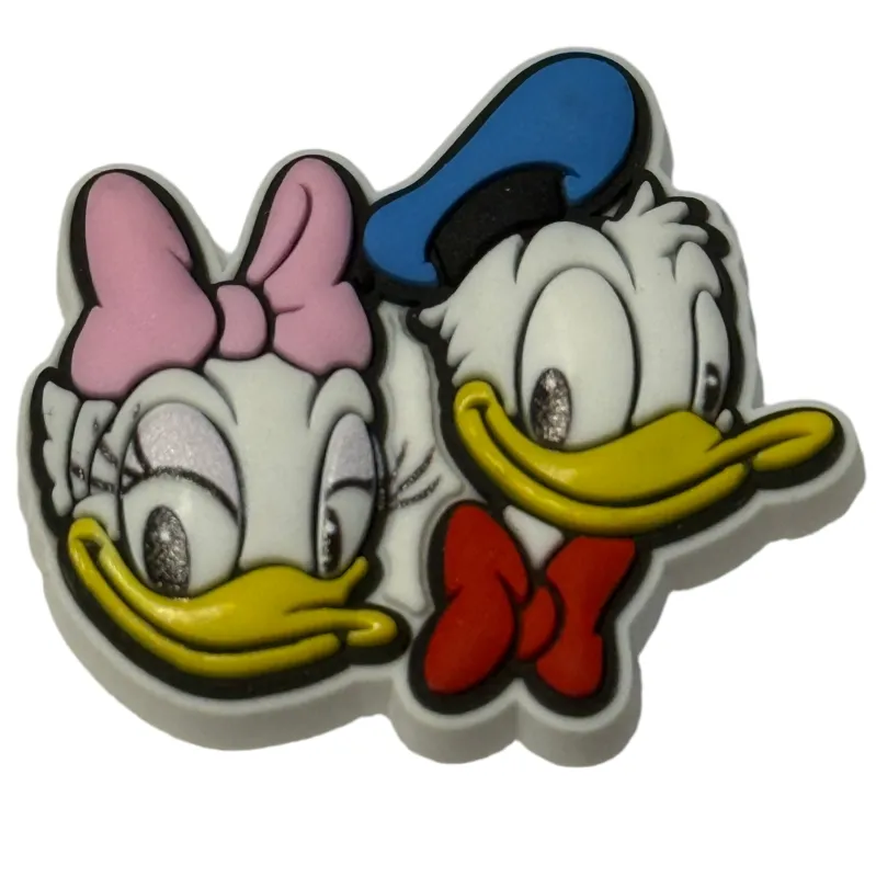 Crocs Jibbitz Disney Donald & Daisy Duck Charm sold by The Foot Factory