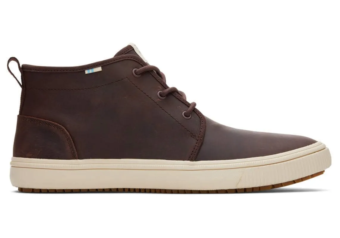 TOMS Mens Carlo Mid Terrain Trainer - Clove Brown sold by The Foot Factory