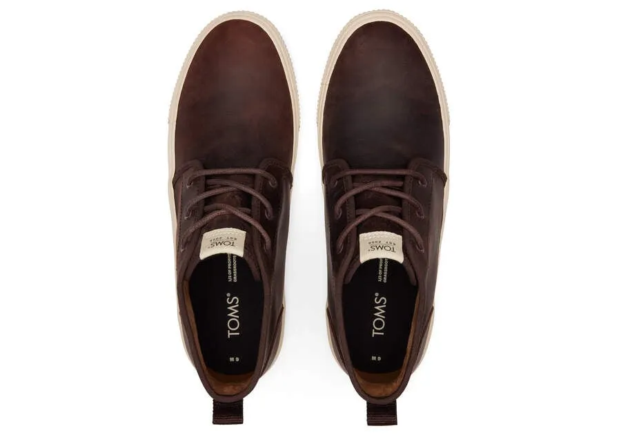 TOMS Mens Carlo Mid Terrain Trainer - Clove Brown sold by The Foot Factory product image thumbnail 4