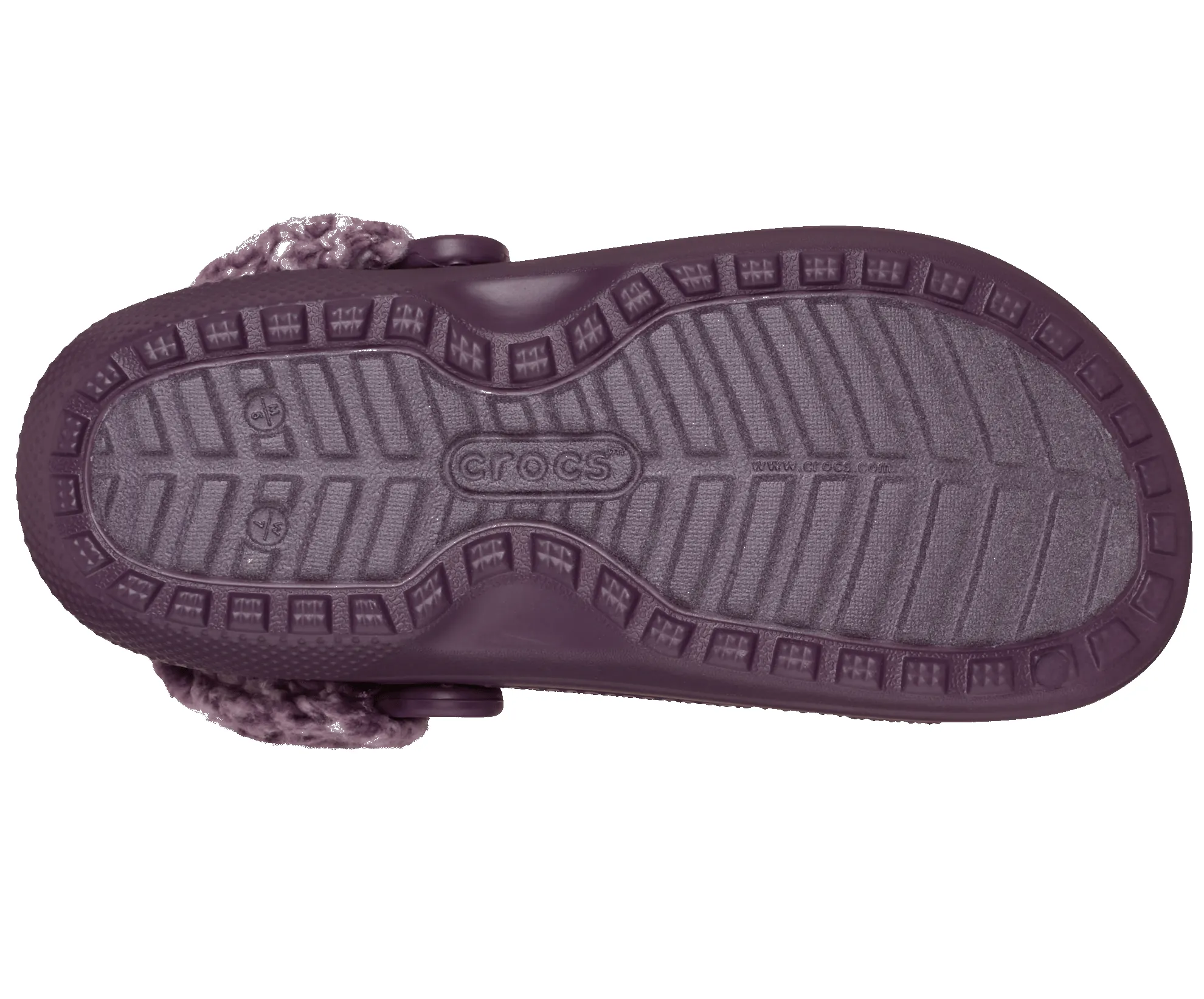 CROCS Unisex Fleece Lined Clog | Plush Plum sold by The Foot Factory product image thumbnail 4