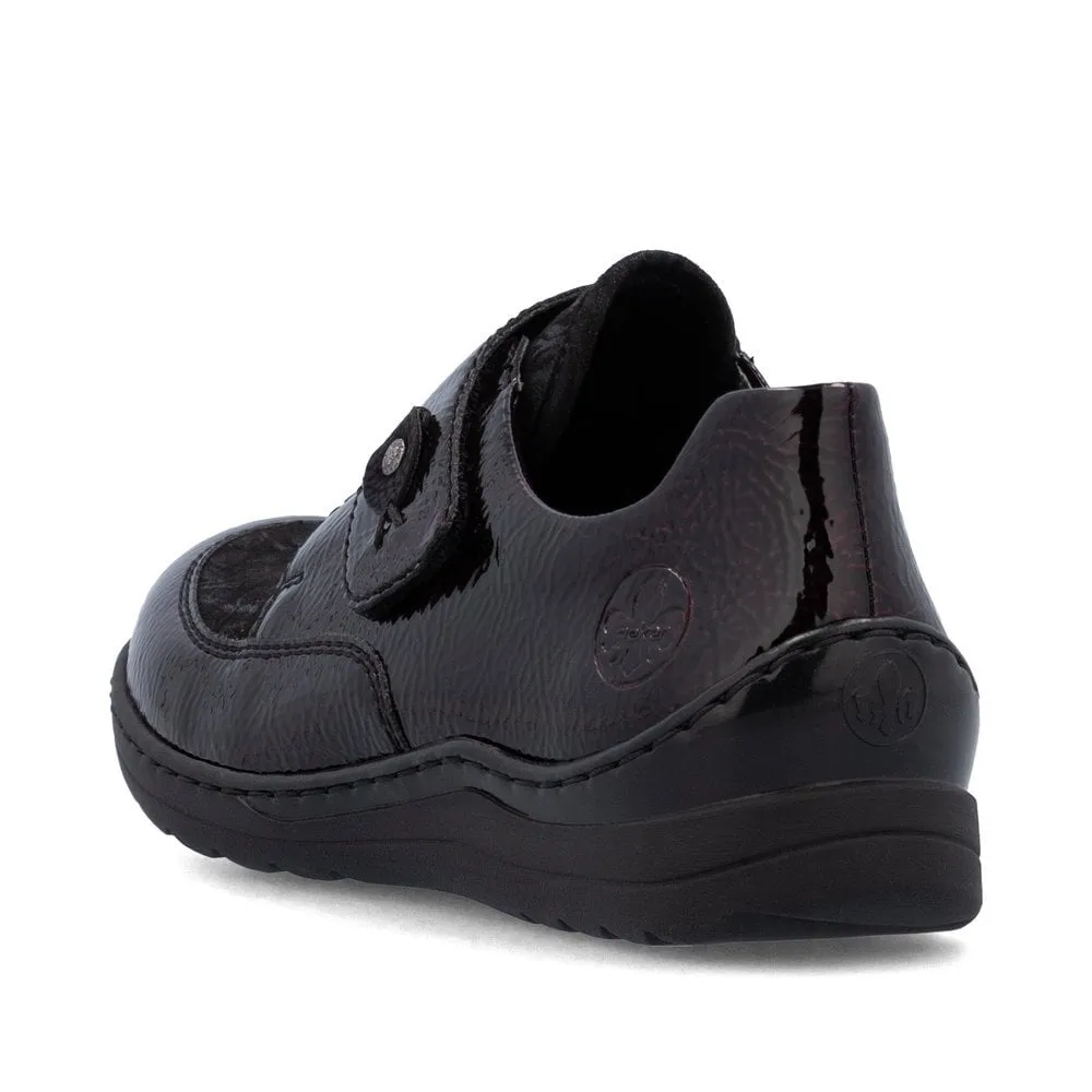 Rieker Womens Casual Extra Width Shoe | Deep Red sold by The Foot Factory product image thumbnail 4