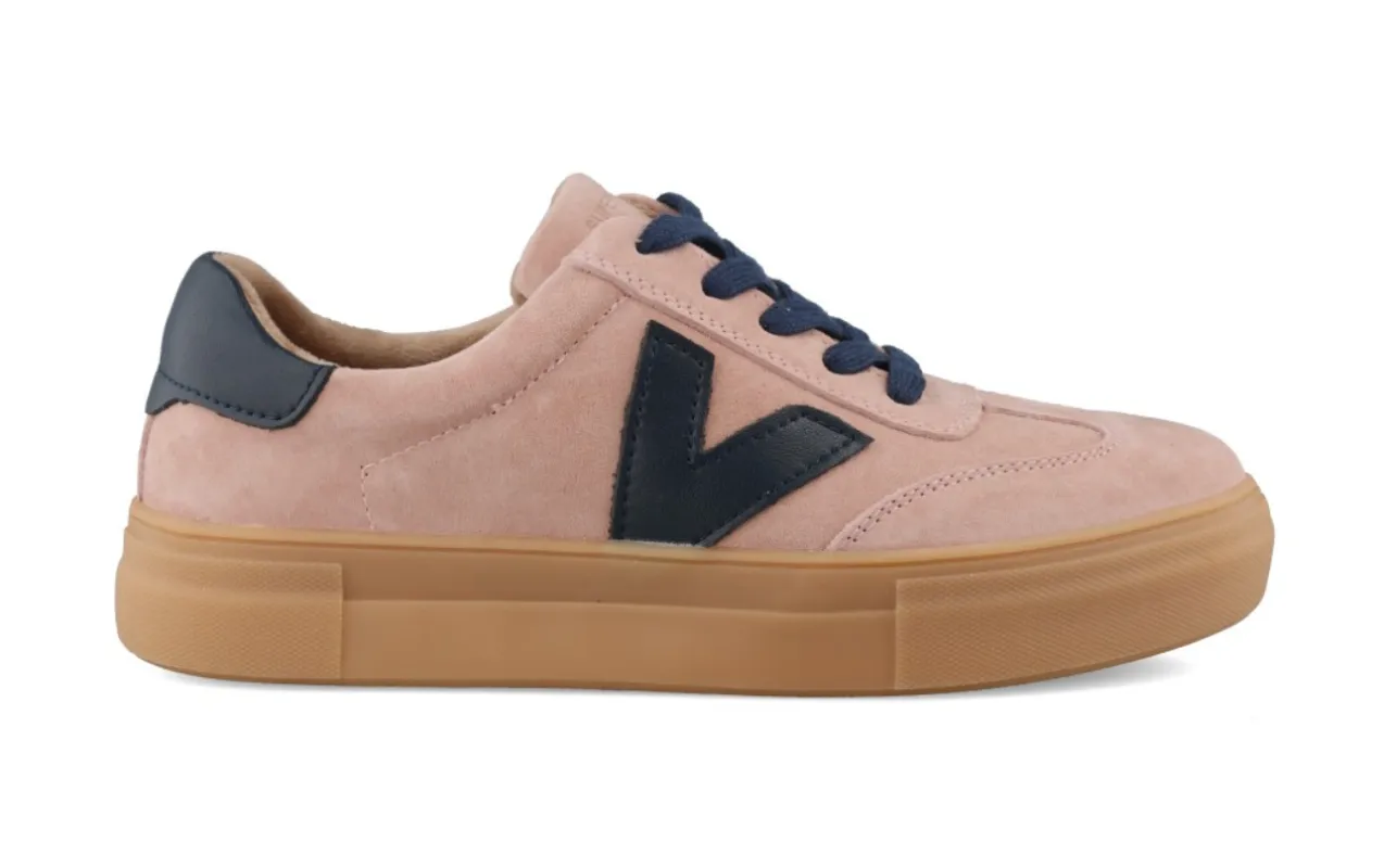 Drilleys Womens Nintey Trainers | Dusky Blues sold by The Foot Factory