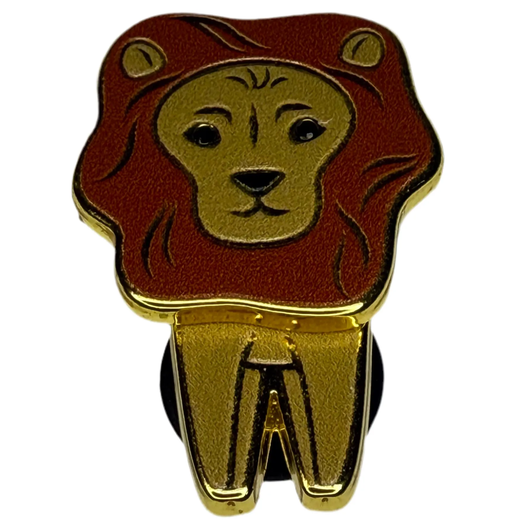 Crocs Jibbitz Enamel Lion Charm sold by The Foot Factory