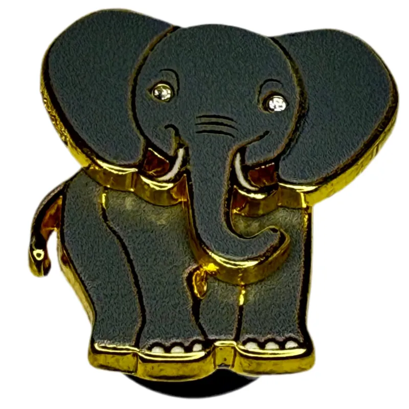 Crocs Jibbitz Enamel Elephant Charm sold by The Foot Factory