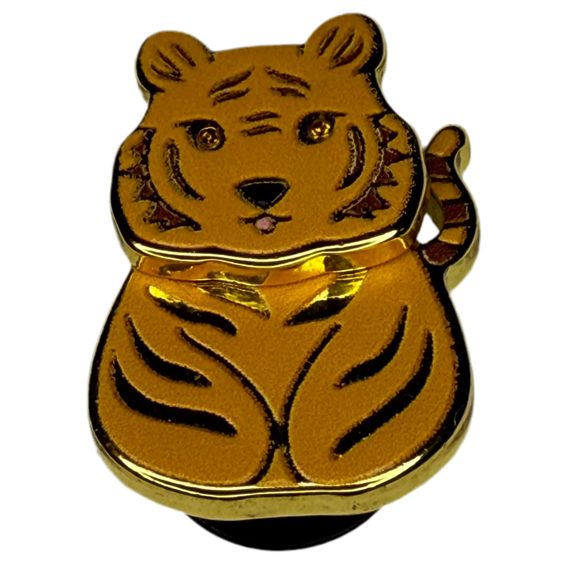 Crocs Jibbitz Enamel Tiger Charm sold by The Foot Factory