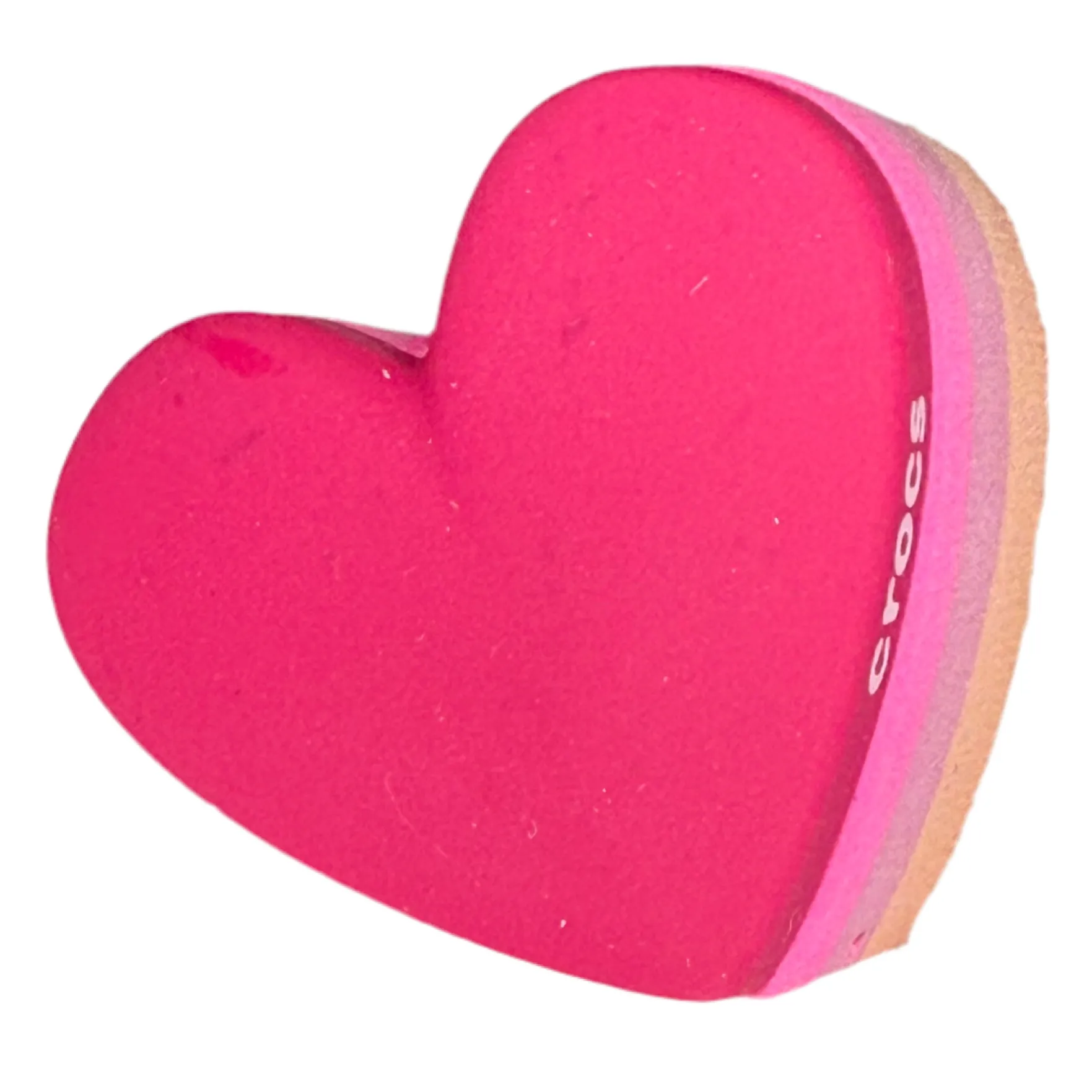 Crocs Jibbitz Stacked Sweets Heart Charm sold by The Foot Factory