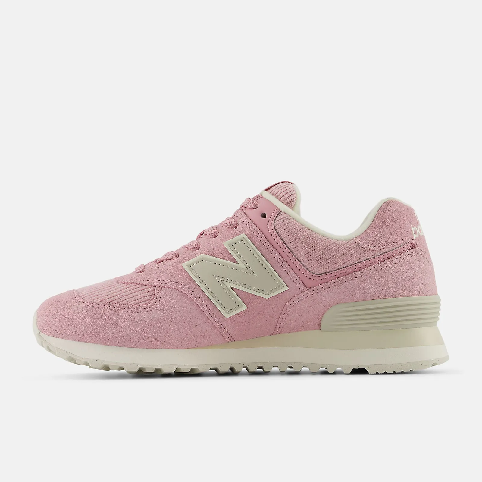 New Balance Womens 574 Fashion Trainers | Rose Sugar / Calcium sold by The Foot Factory product image thumbnail 2
