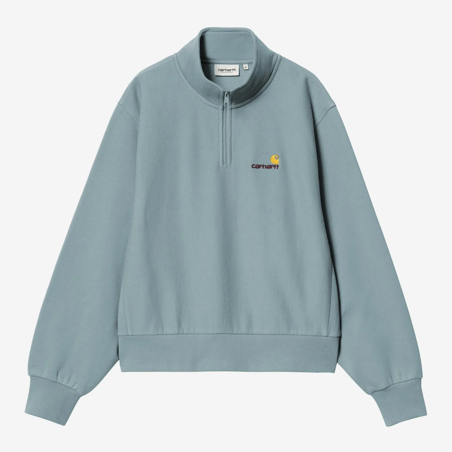 Carhartt WIP American Script High Neck Sweatshirt | Citadel sold by The Foot Factory