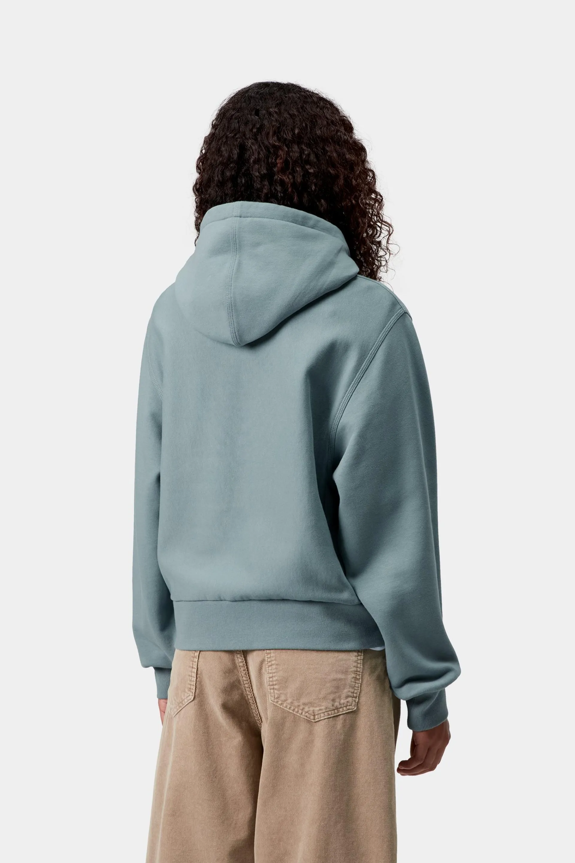 Carhartt WIP Womens American Script Sweat Hoodie | Citadel sold by The Foot Factory product image thumbnail 4