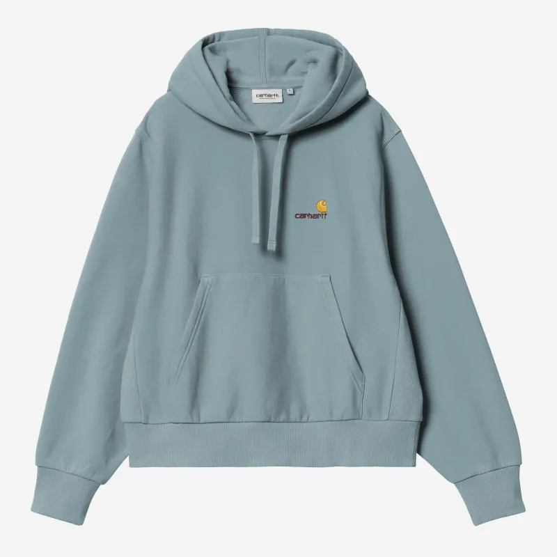 Carhartt WIP Womens American Script Sweat Hoodie | Citadel sold by The Foot Factory