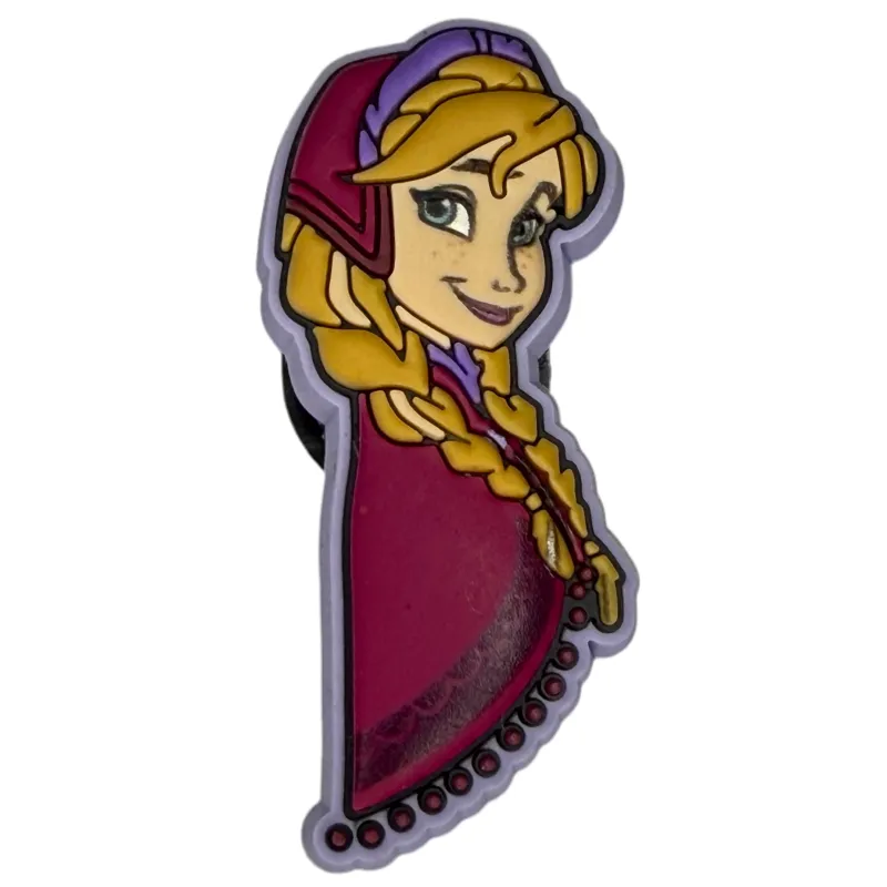 Crocs Jibbitz Disney Frozen Anna Charm sold by The Foot Factory