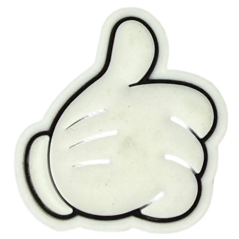 Crocs Jibbitz Disney Mickey Glove Charm sold by The Foot Factory