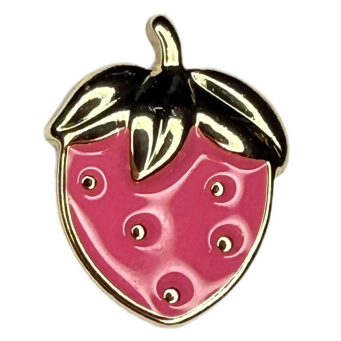 Crocs Jibbitz Elevated Strawberry Charm sold by The Foot Factory