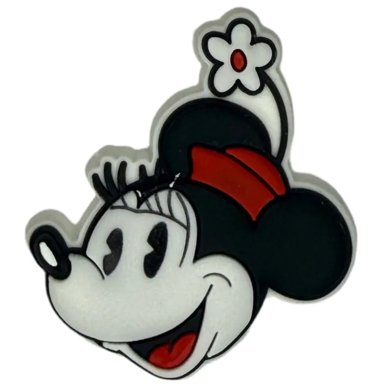 Crocs Jibbitz Disney Minnie Face Charm sold by The Foot Factory