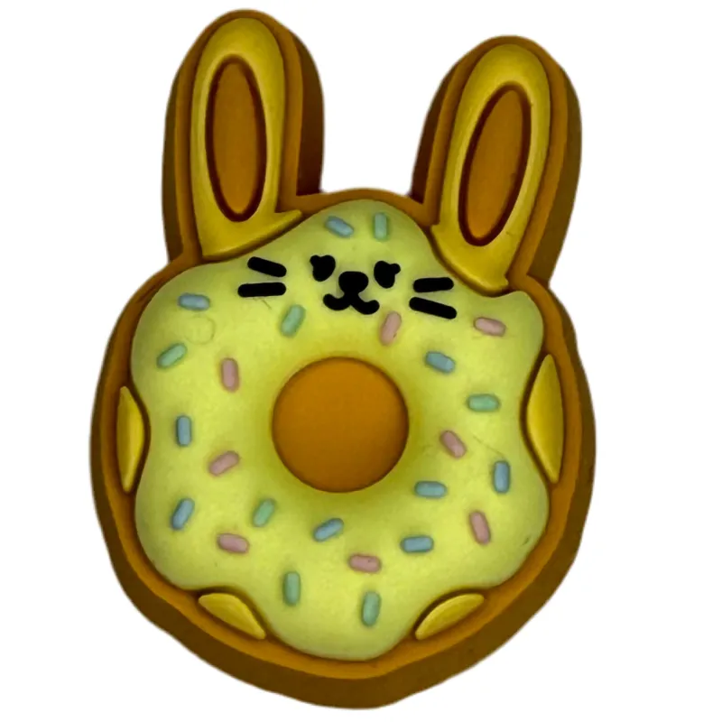 Crocs Jibbitz Donut Rabbit Charm sold by The Foot Factory