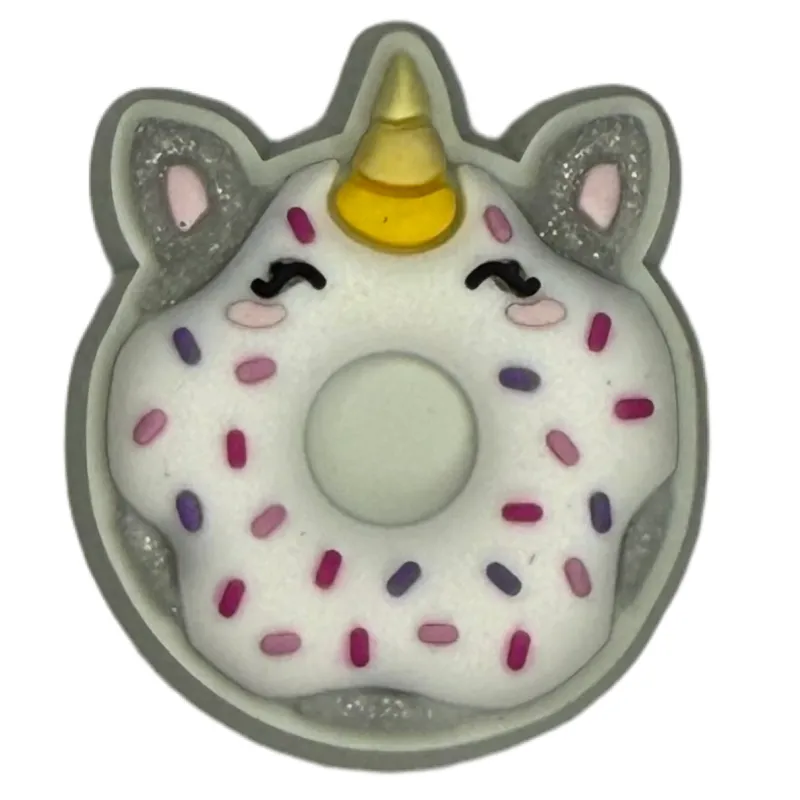 Crocs Jibbitz Donut Unicorn Charm sold by The Foot Factory