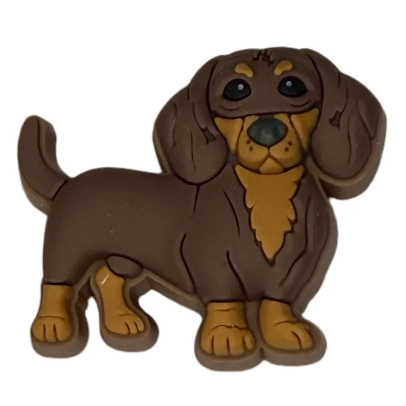 Crocs Jibbitz Dachshund Charm sold by The Foot Factory