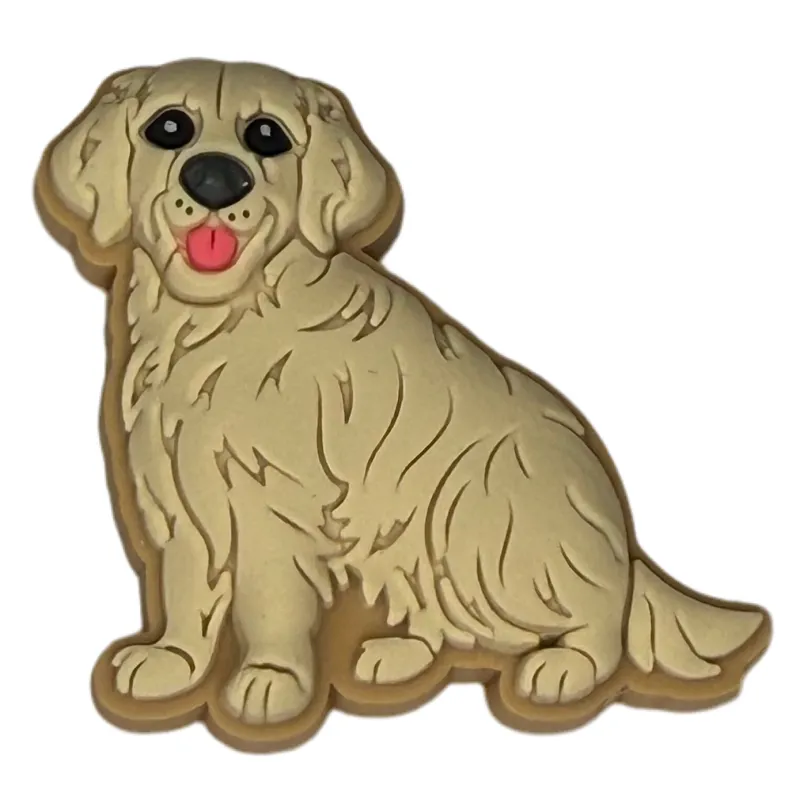 Crocs Jibbitz Golden Retriever Charm sold by The Foot Factory