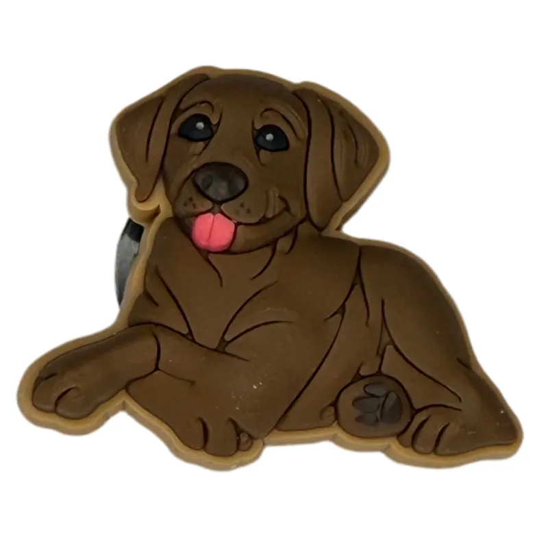 Crocs Jibbitz Chocolate Labrador Charm sold by The Foot Factory