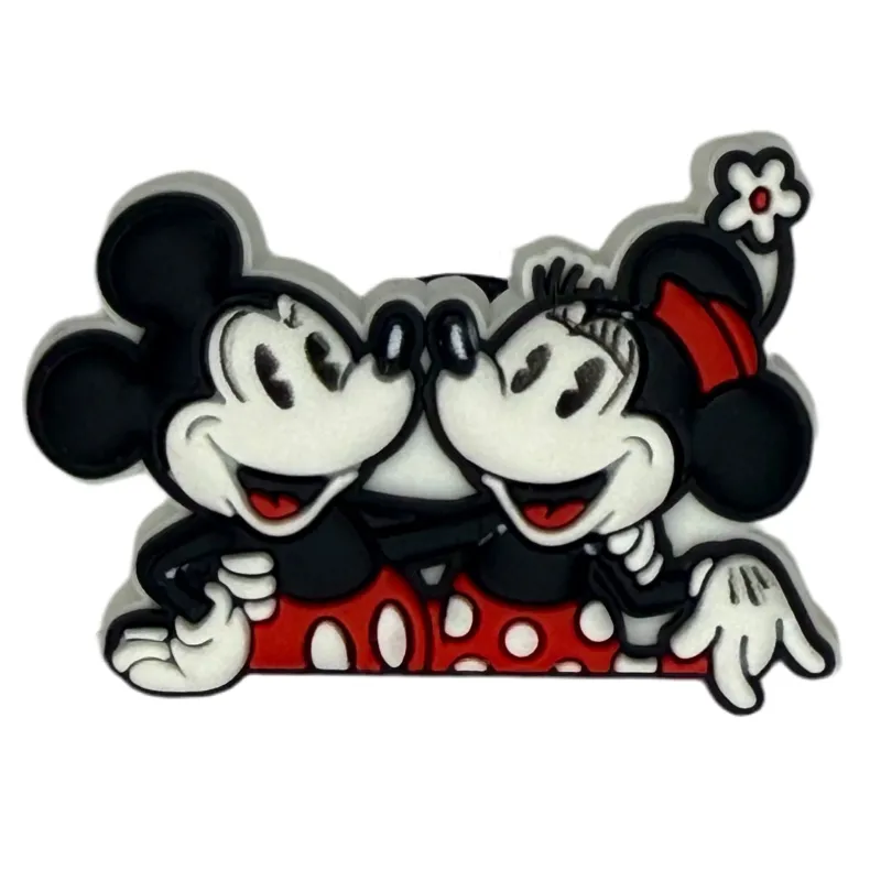 Crocs Jibbitz Disney Mickey & Minnie Charm sold by The Foot Factory