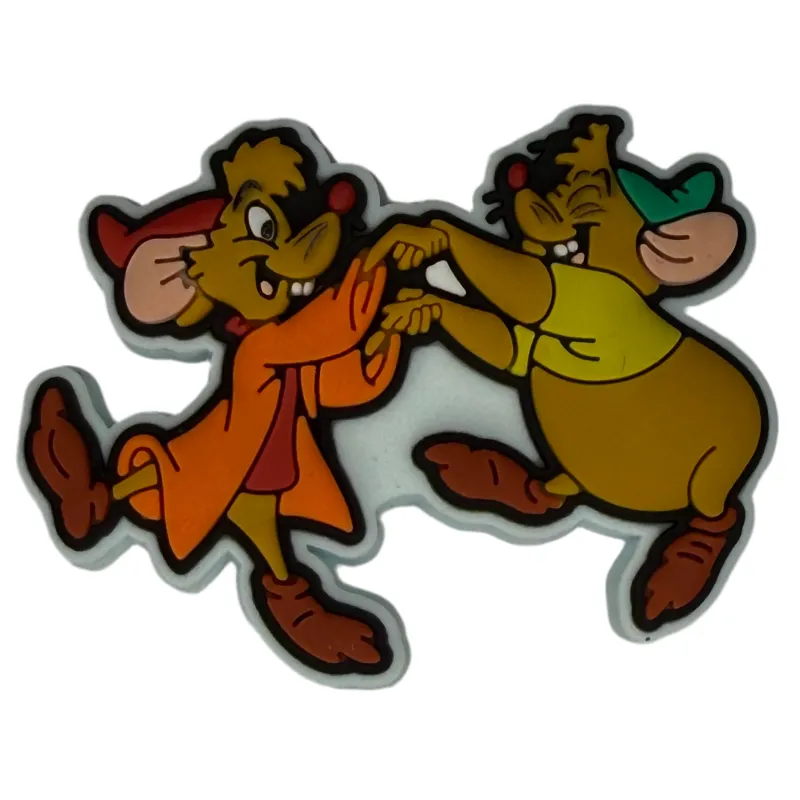 Crocs Jibbitz Cinderella Jaq & Gus Charm made by Crocs