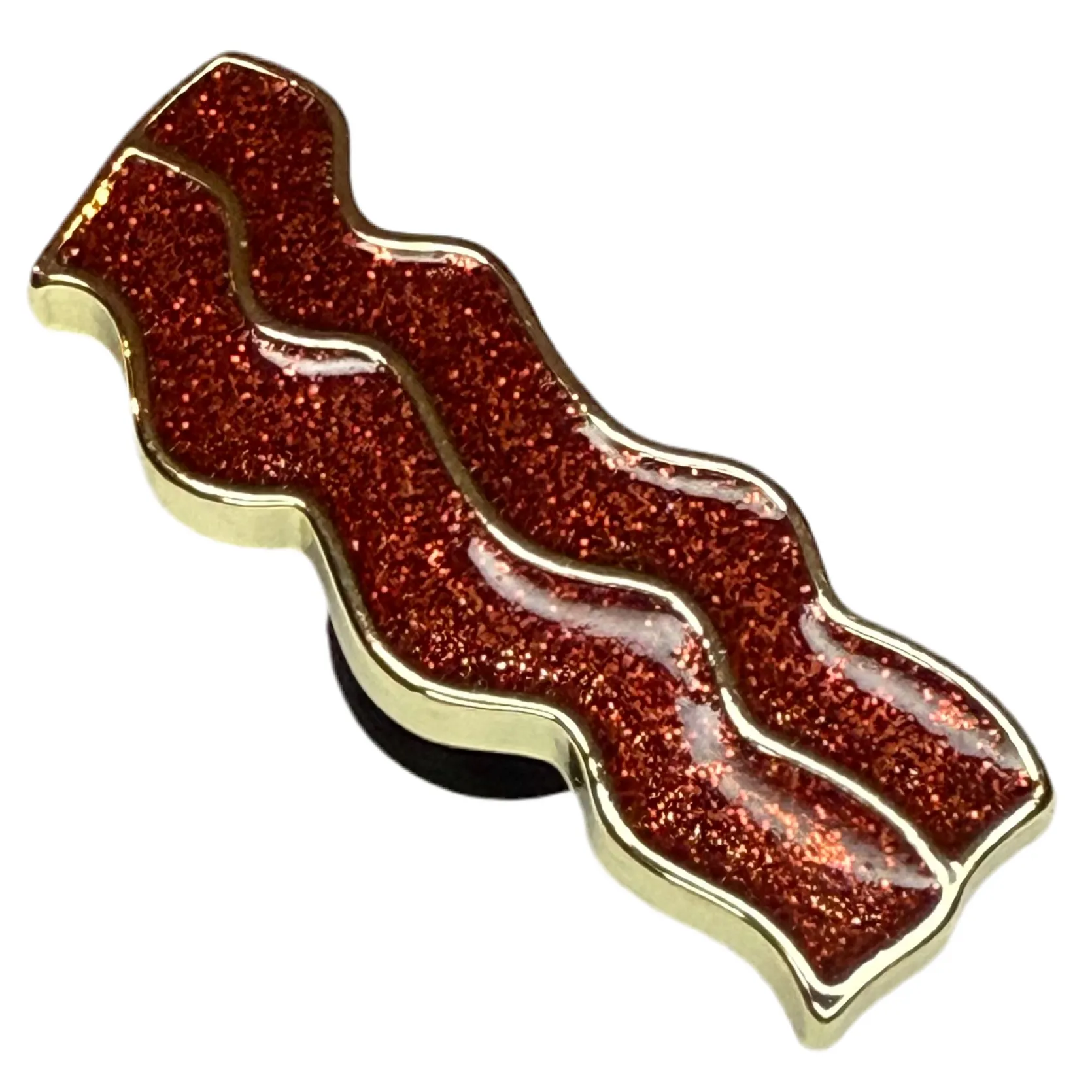 Crocs Jibbitz Elevated Bacon Charm sold by The Foot Factory