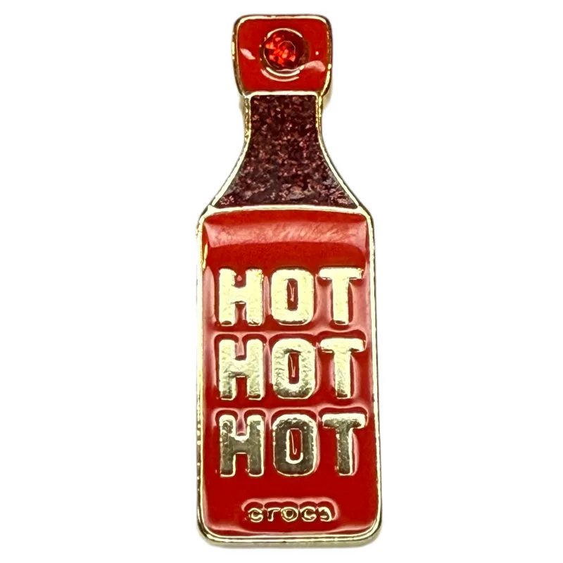 Crocs Jibbitz Elevated Hot Sauce Charm sold by The Foot Factory