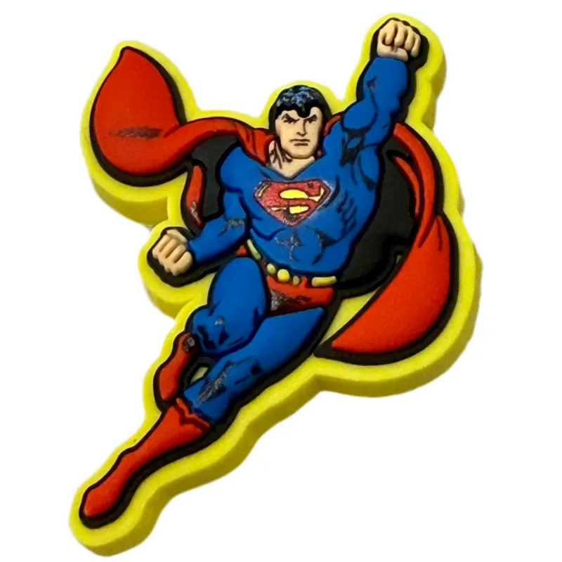 Crocs Jibbitz Superman Charm sold by The Foot Factory