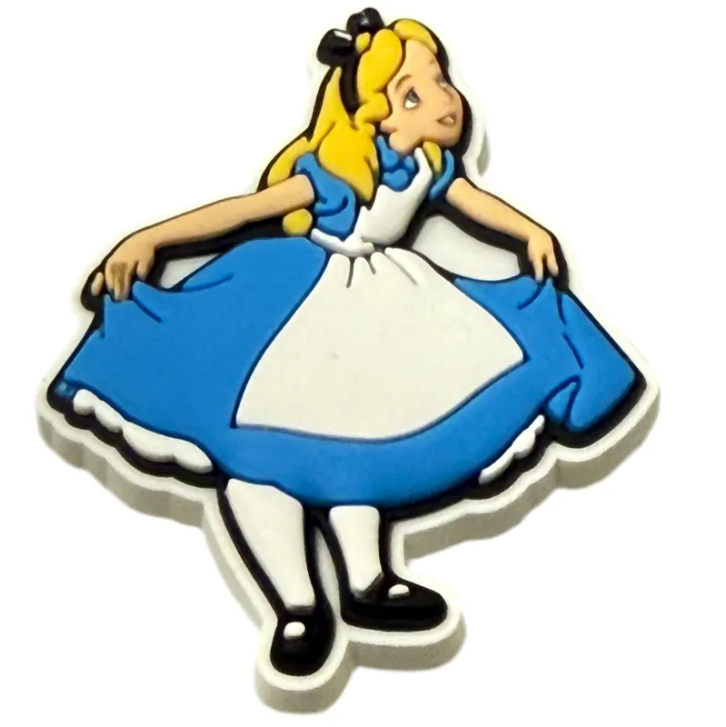 Crocs Jibbitz Disney Alice in Wonderland Alice Charm made by Crocs