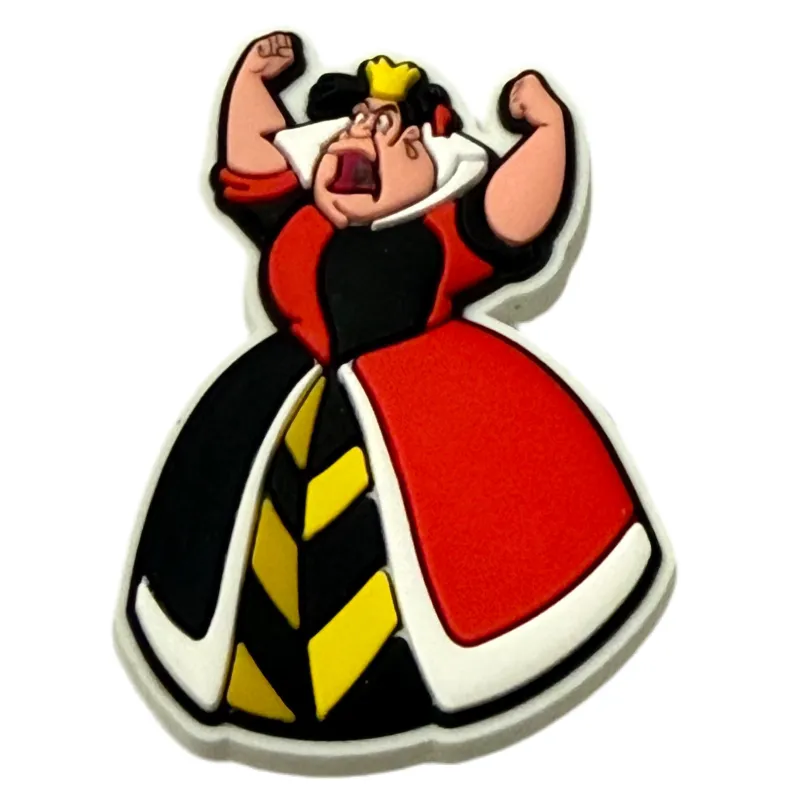 Crocs Jibbitz Disney Alice in Wonderland Queen of Hearts Charm sold by The Foot Factory