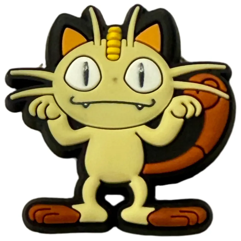 Crocs Jibbitz Pokemon Meowth Charm sold by The Foot Factory