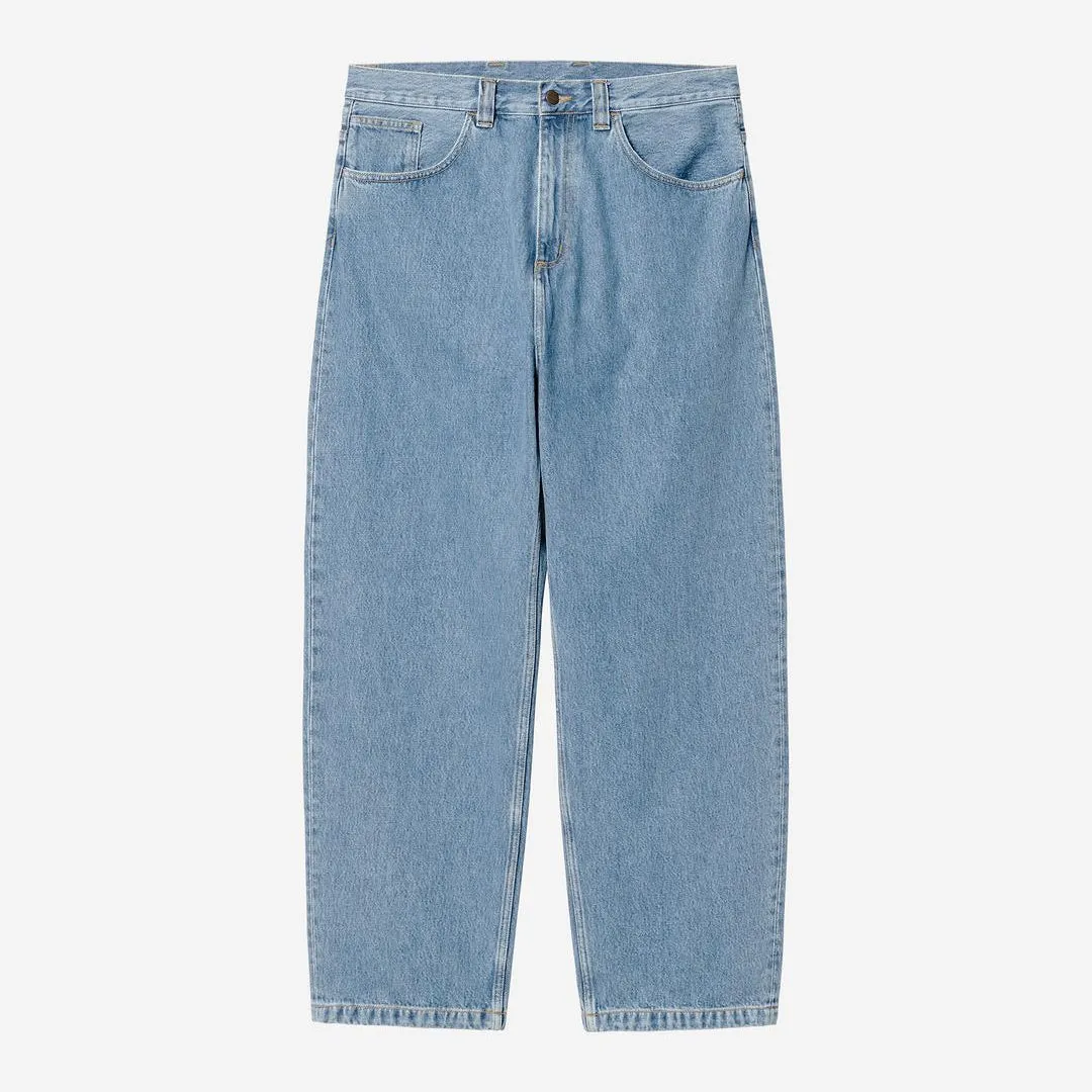 Carhartt WIP Mens Brandon Smith Denim Pant | Blue Stone Bleached sold by The Foot Factory product image thumbnail 2