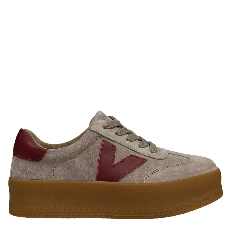 Drilleys Womens Eighty Four Trainers | Brick Red sold by The Foot Factory