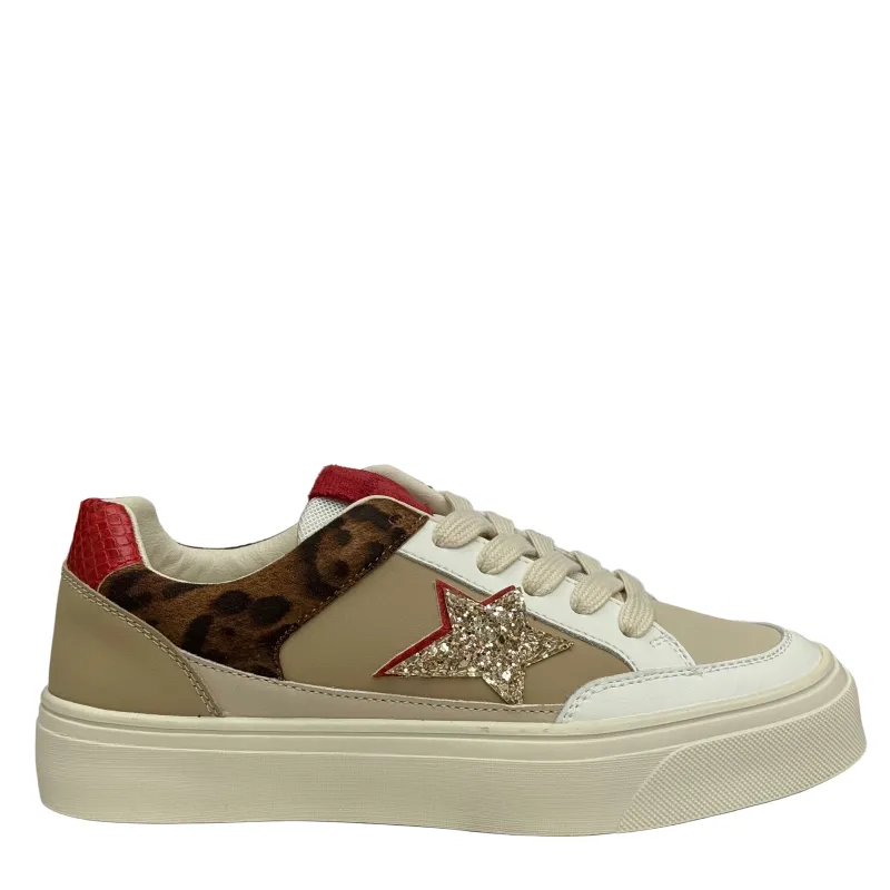 Drilleys Womens Seventy Three Trainers | Whipped Foil sold by The Foot Factory