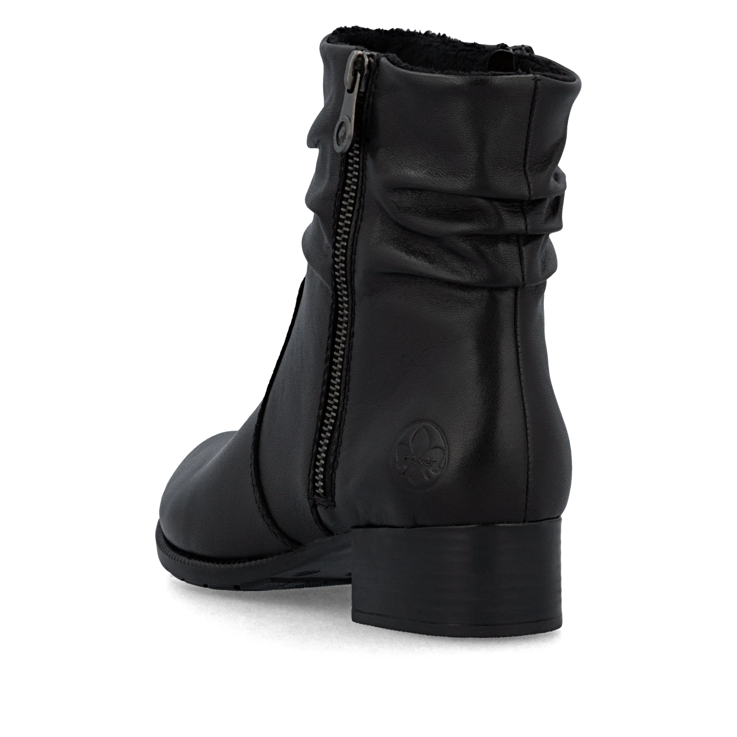 Rieker Womens Leather Fashion Ankle Boots | Black sold by The Foot Factory product image thumbnail 4