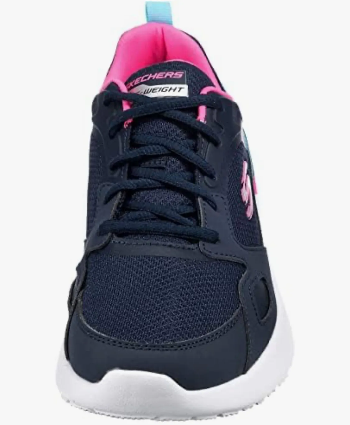 Skechers Womens Skech-Air Dynamight Carefree Trainers - Navy / Pink sold by The Foot Factory product image thumbnail 4
