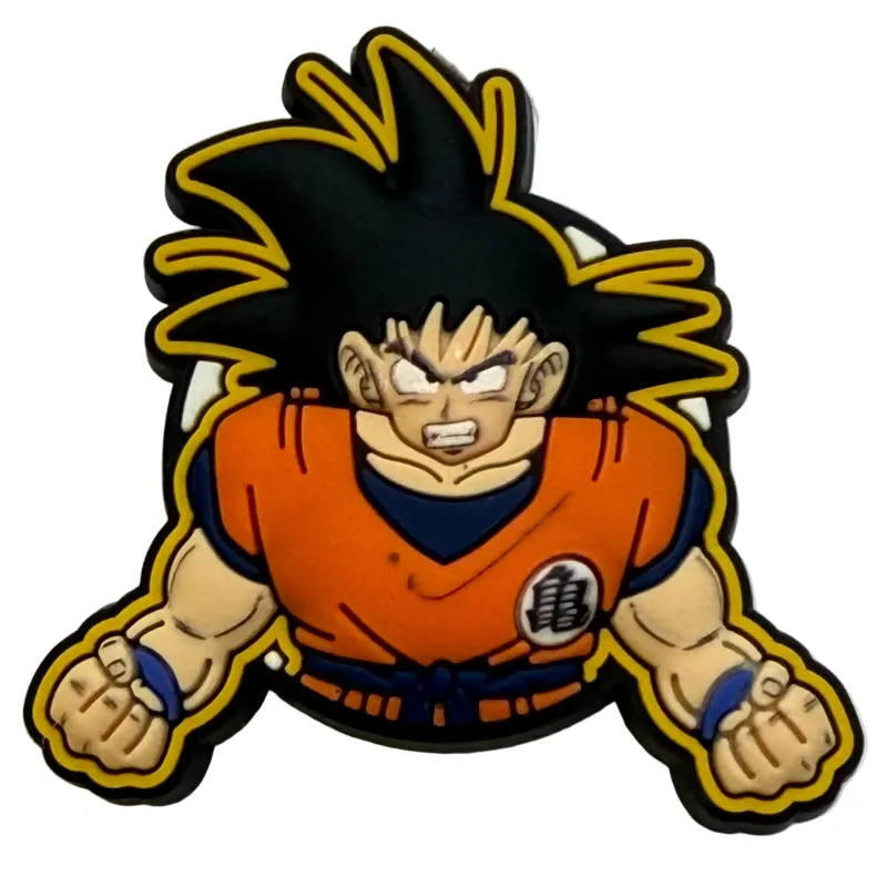 Crocs Jibbitz Dragon Ball Z Son Goku Charm sold by The Foot Factory