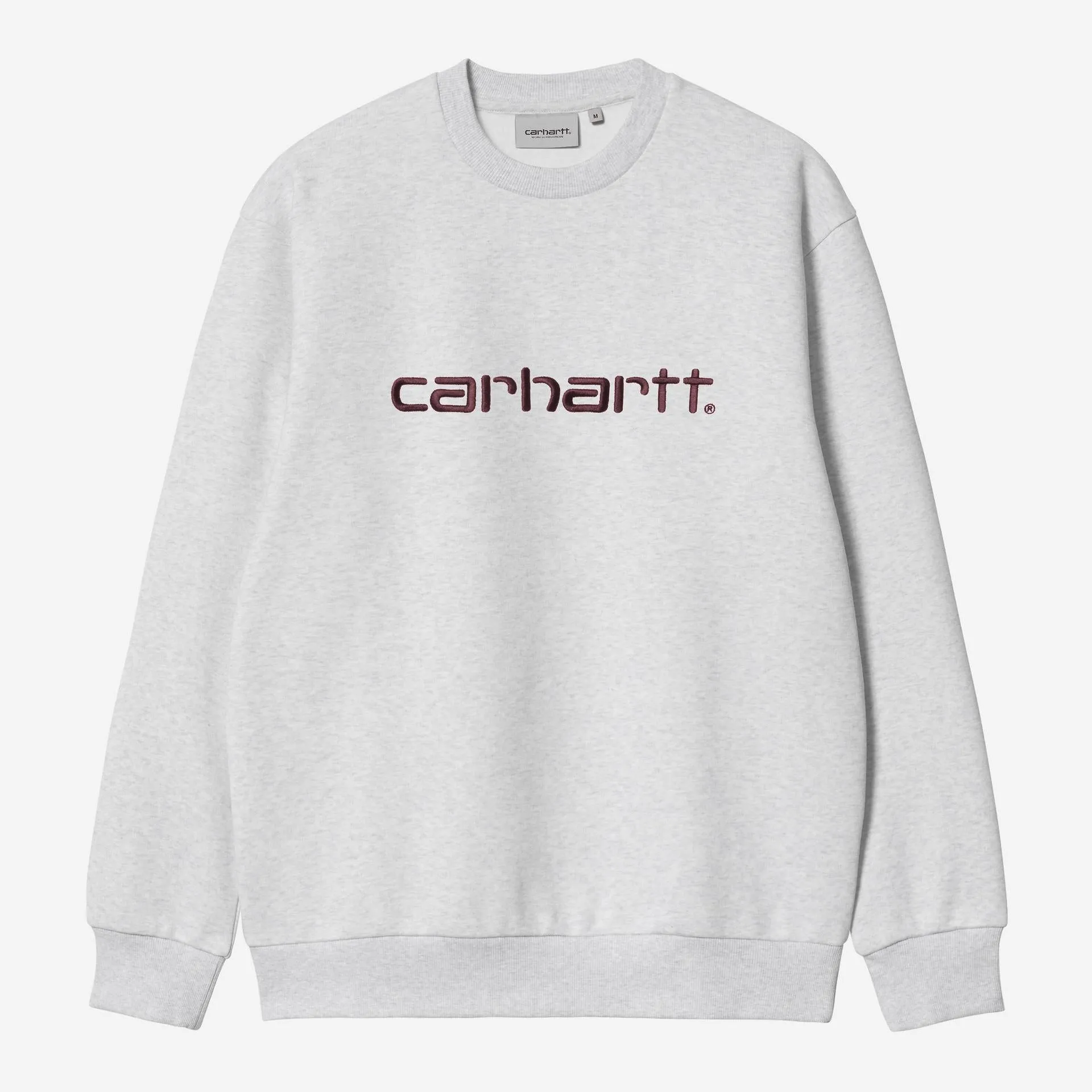 Carhartt WIP Mens Carhartt Sweat Top | Ash Heather / Rondo sold by The Foot Factory
