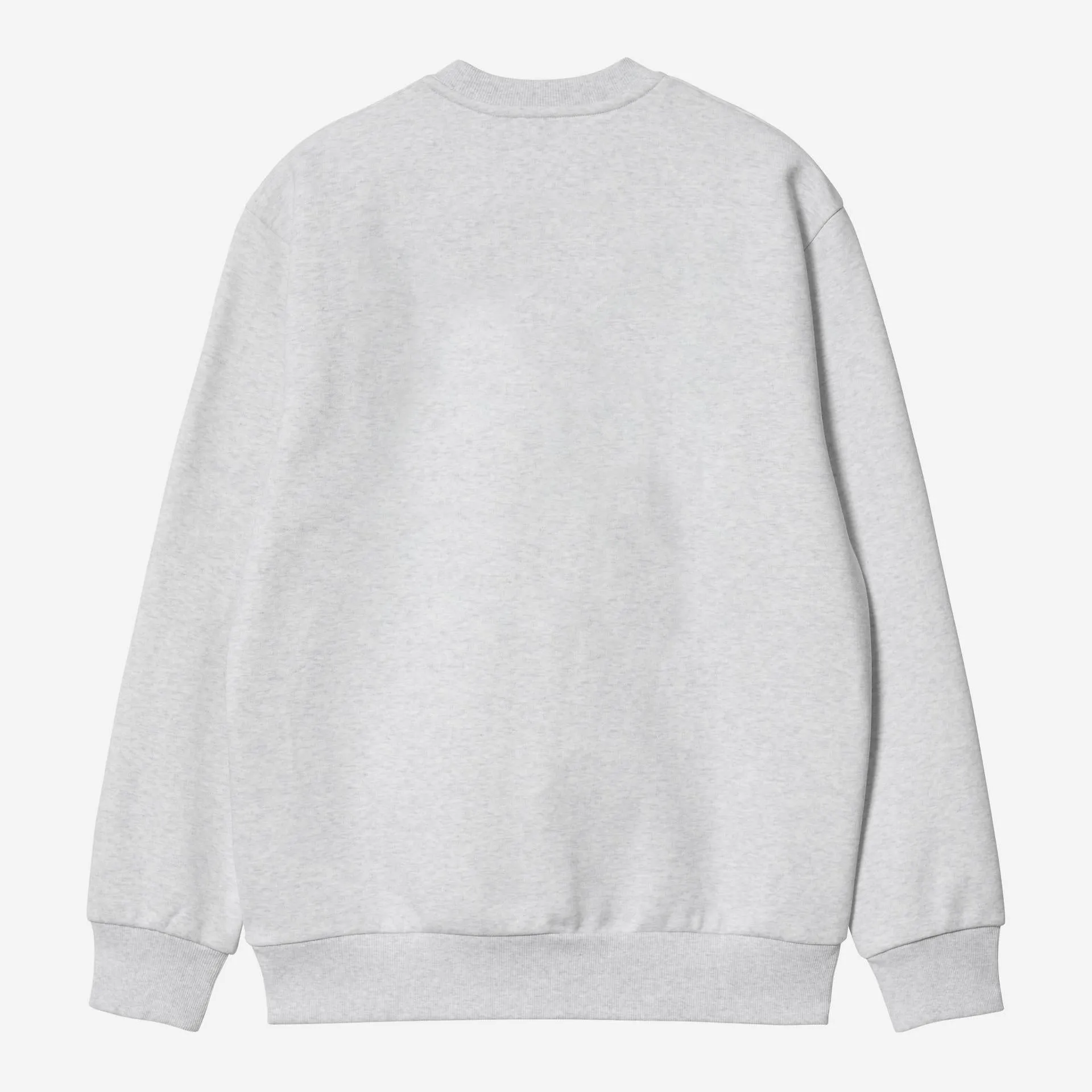 Carhartt WIP Mens Carhartt Sweat Top | Ash Heather / Rondo sold by The Foot Factory product image thumbnail 2